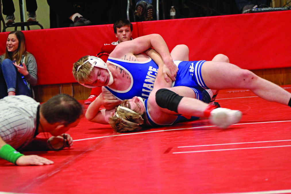 Alliance, Wrestlers, Wrestling, Alliance Bulldogs, Alliance Times-Herald