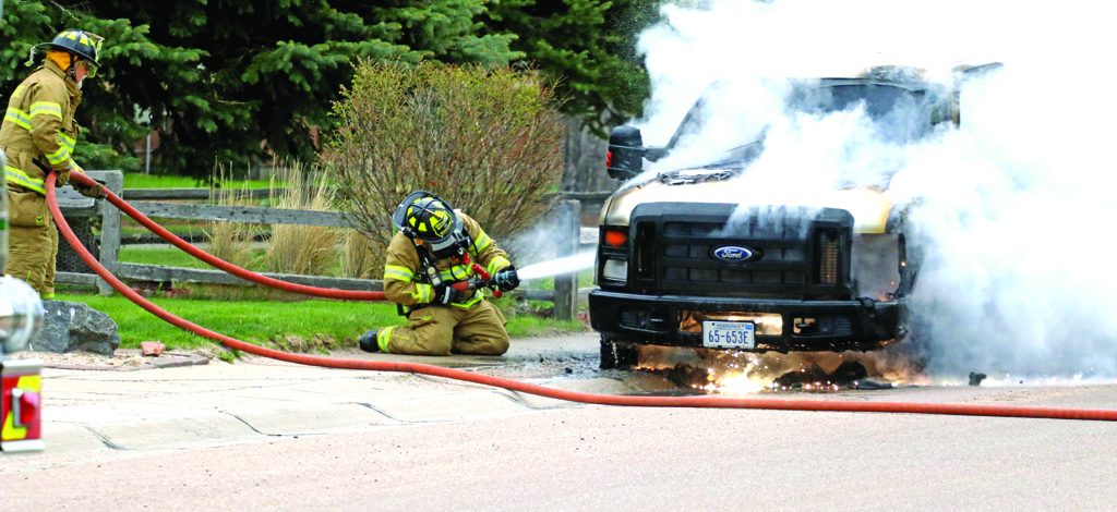 Vehicle Fire Ignites Quick Response from AVFD
