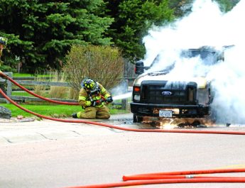 Vehicle Fire Ignites Quick Response from AVFD