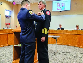 Brad Schrum Sworn in as Fire Chief